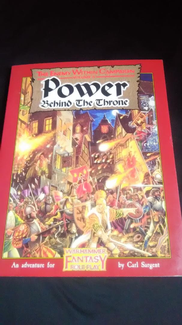 アート・デザイン・音楽 WARHAMMER FANTASY ROLEPLAY POWER Behind