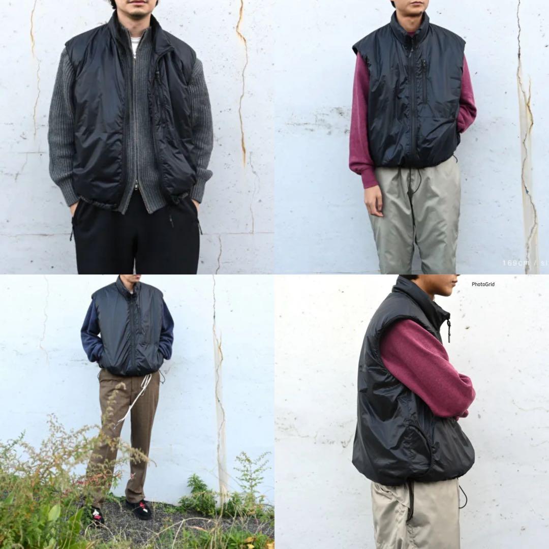SUPPLY TOKYO Nylon Puffer Vest Black ベスト
