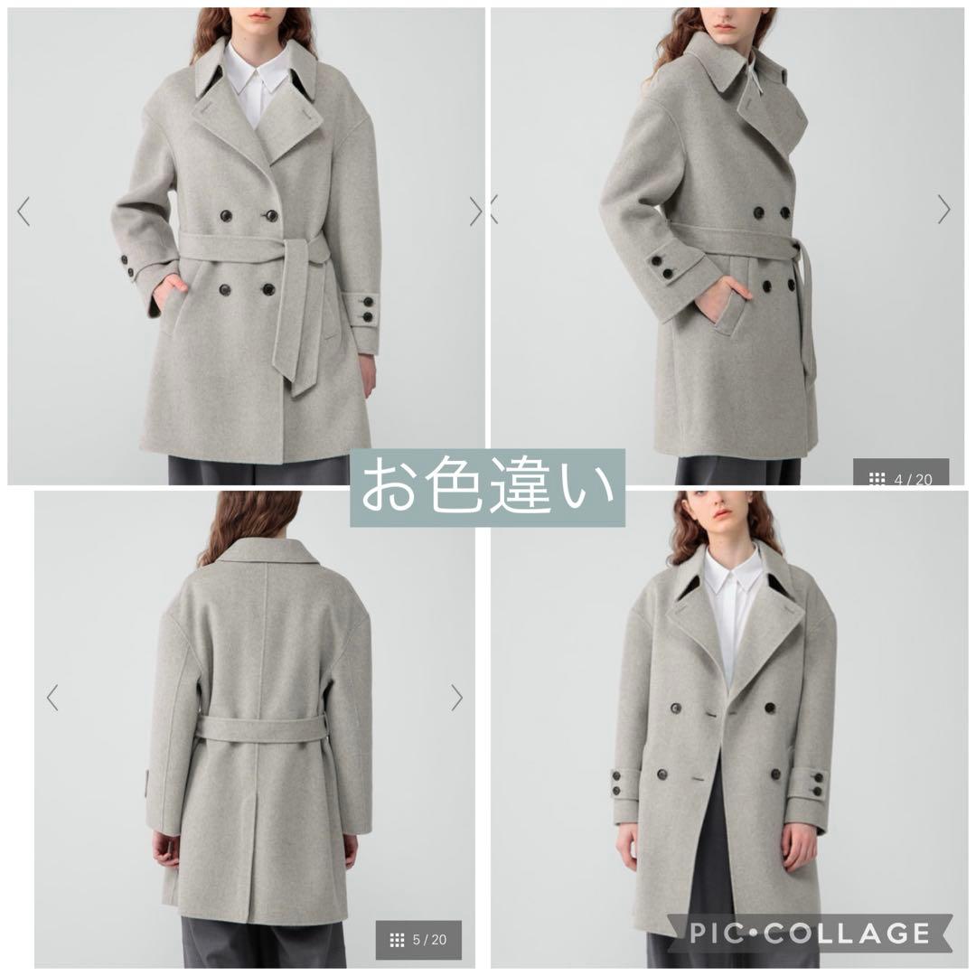 【今季 完売サイズ 未使用】セオリーリュクス カシミヤ混コートS32