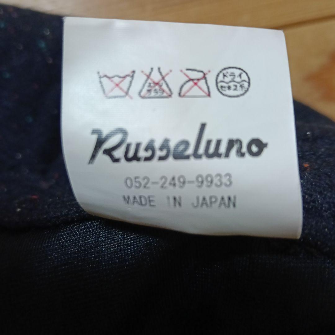 ラッセルノ ゴルフ クロップドパンツ XL 日本製 ネップ スカルワッペン