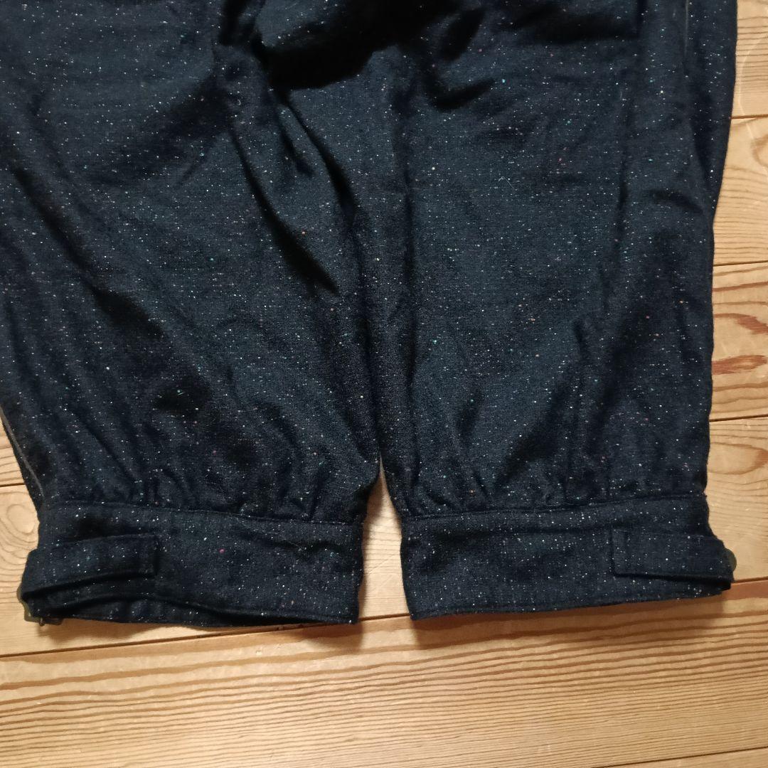 ラッセルノ ゴルフ クロップドパンツ XL 日本製 ネップ スカルワッペン