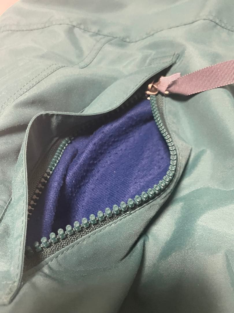 【希少】90’s patagonia シェルドシンチラベスト サイズM グリーン