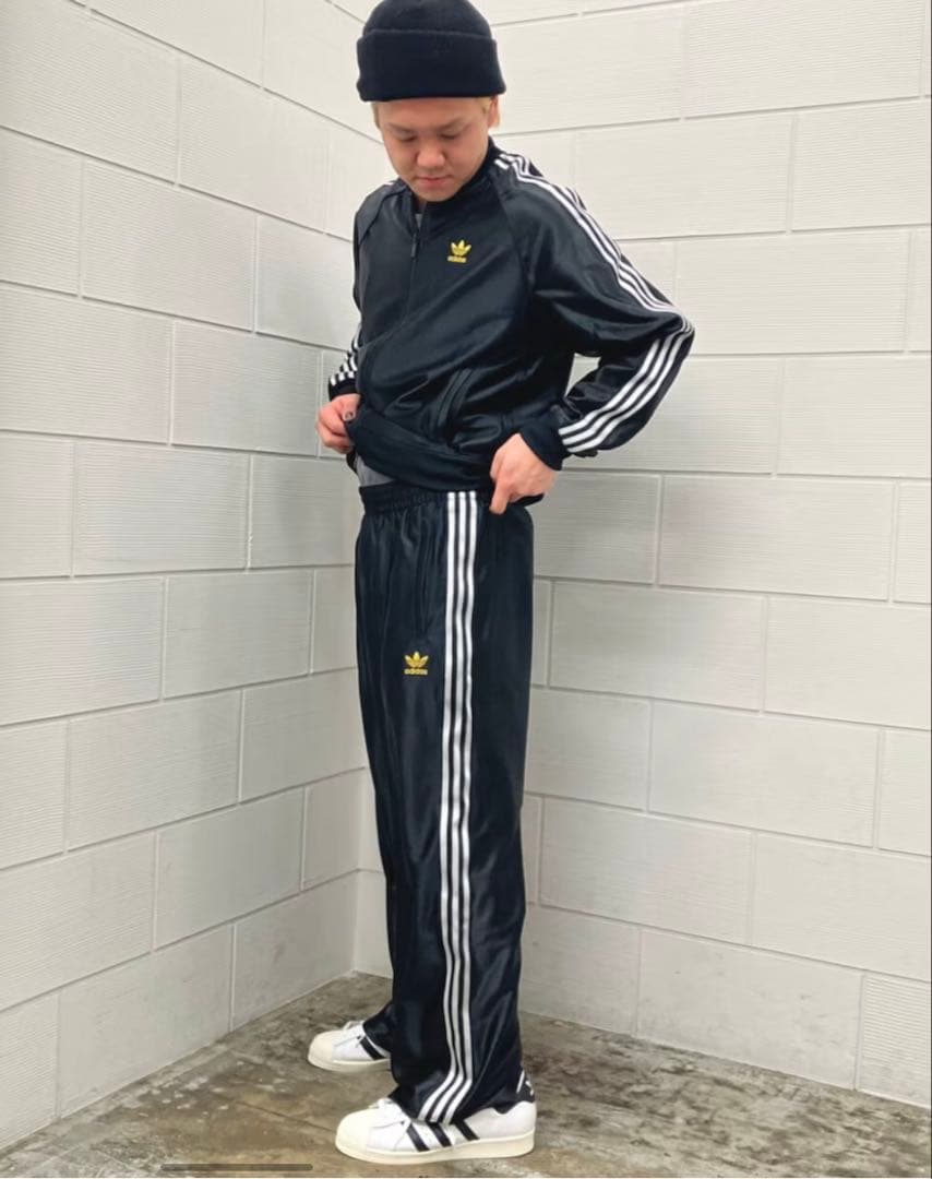 adidas アディダス　セットアップ　ジャージ　SST トラックトップ　XL
