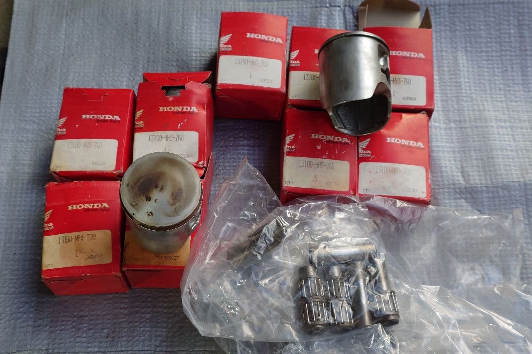 90NSR250RK F3 エンジン腰下 ハーネス、PGM、ヘッド付