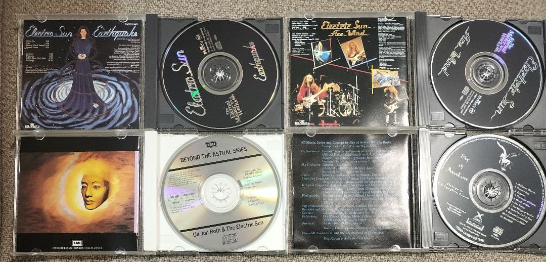 ウリ・ジョン・ロート 初期名盤4枚 全帯有 日本盤