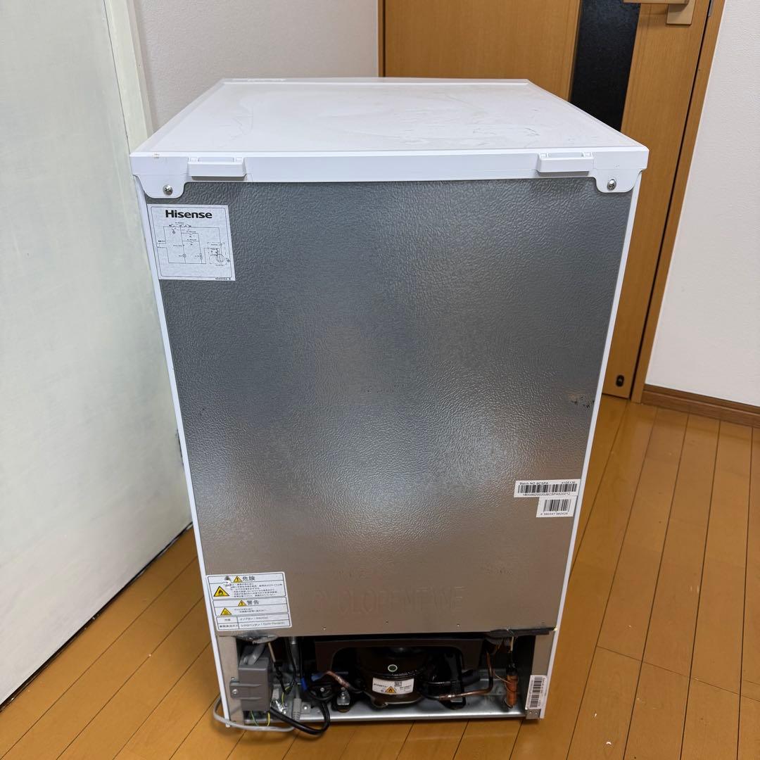 送料込 Hisense 2ドアノンフロン冷凍冷蔵庫 HR-B95A 2021年製