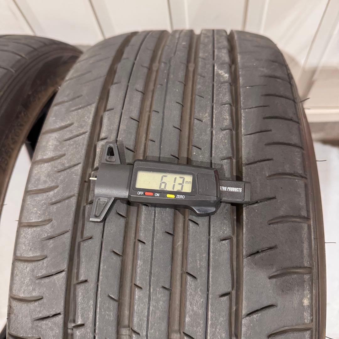 ダンロップ SP SPORT 235/40R19 2024年製 約7〜8分山