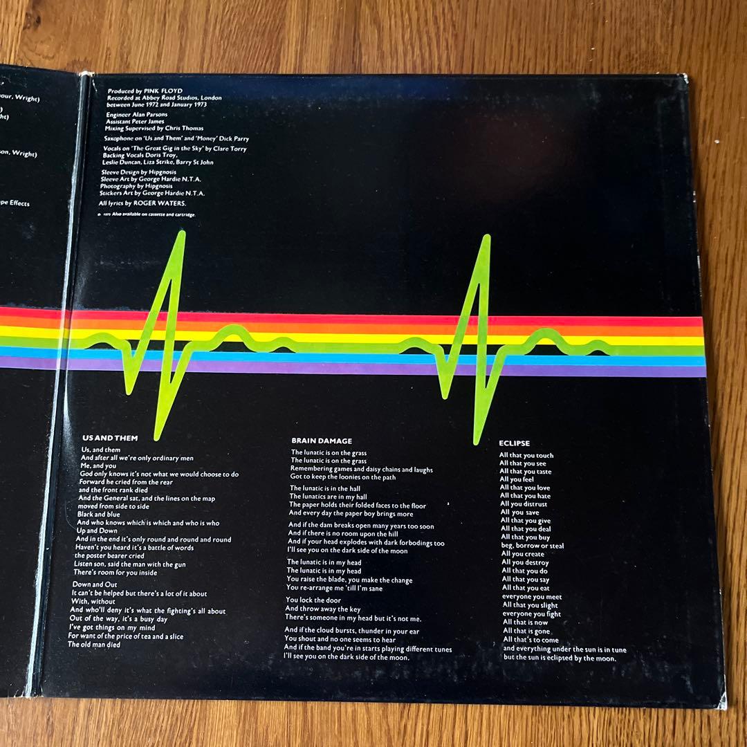 洋楽 Pink Floyd The Dark Side of the Moon