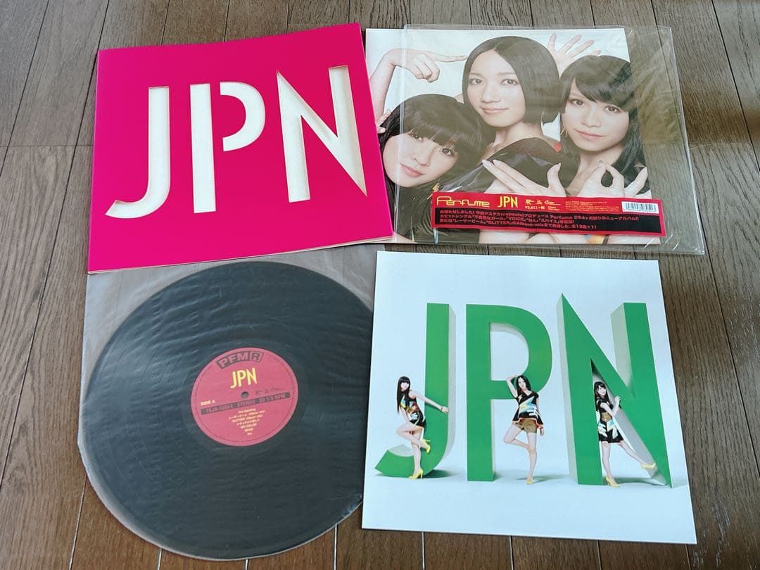 Perfume パフューム JPN アナログ LP レコード