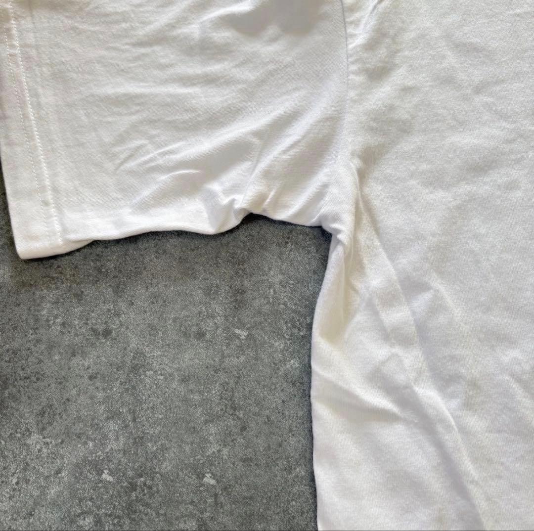 【レア】キースヘリング 白 Tシャツ 古着ナイスプリント アートティアメカジ L