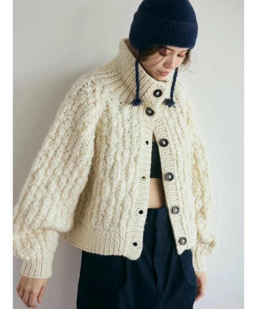 【新品】FIKA. ニットカーディガン