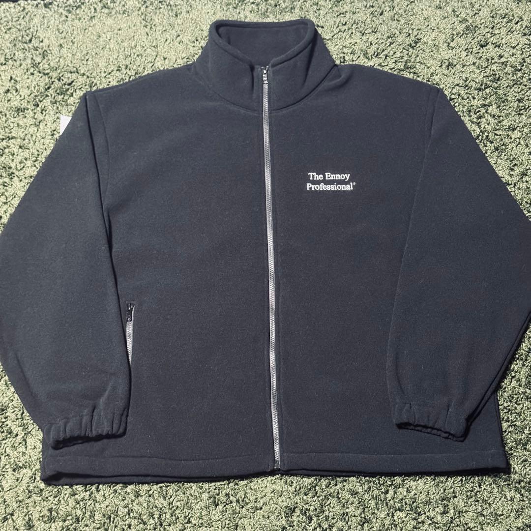 トップス Ennoy PROFESSIONAL FLEECE JACKET BLACK M