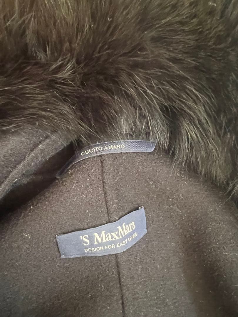 S MaxMara エスマックスマーラフォックスファーつき