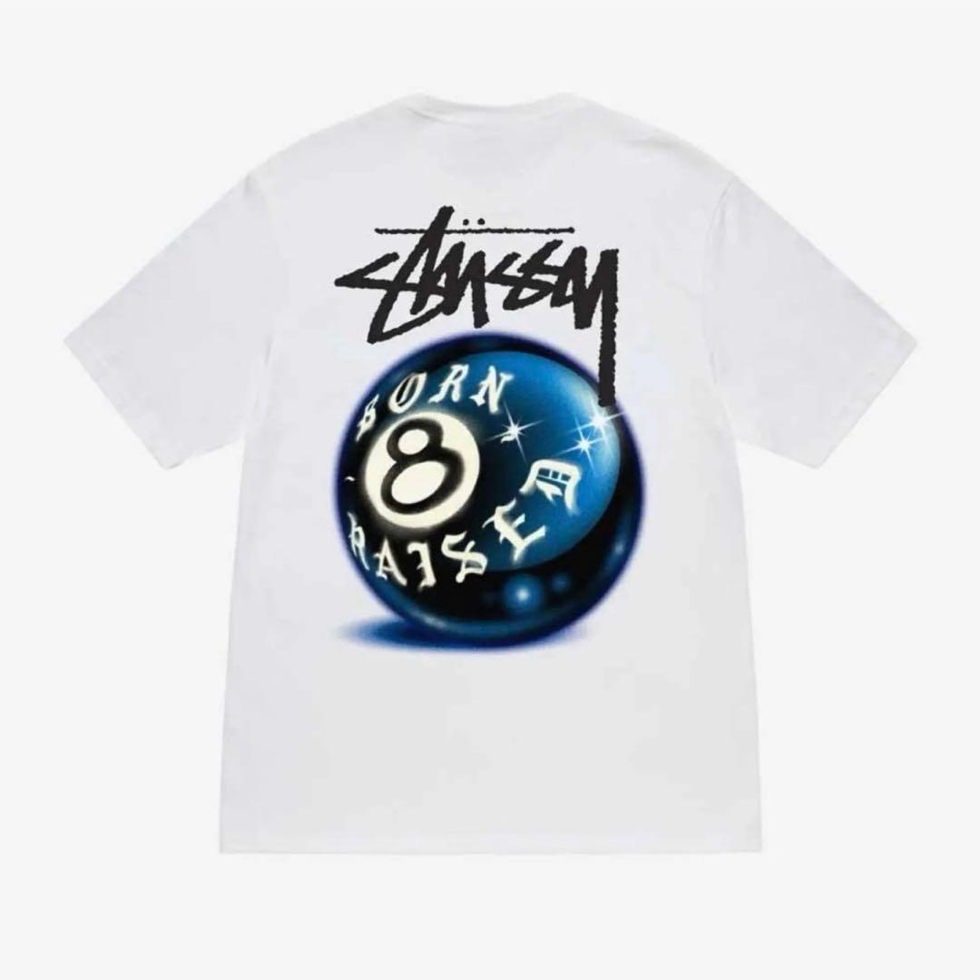 ❗️SALE❗️STUSSY&BORN X RAISED 8 BALL TEE XL