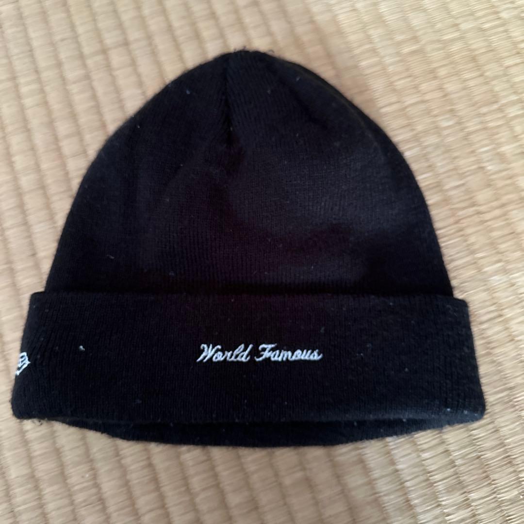 Supreme new eraニット帽 ビーニー　黒