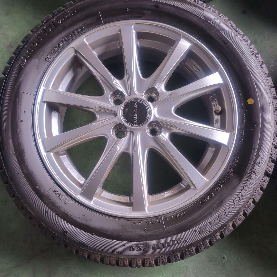 【✨バリ溝】スタッドレス4本 185/60R15 BRIDGESTONE2024