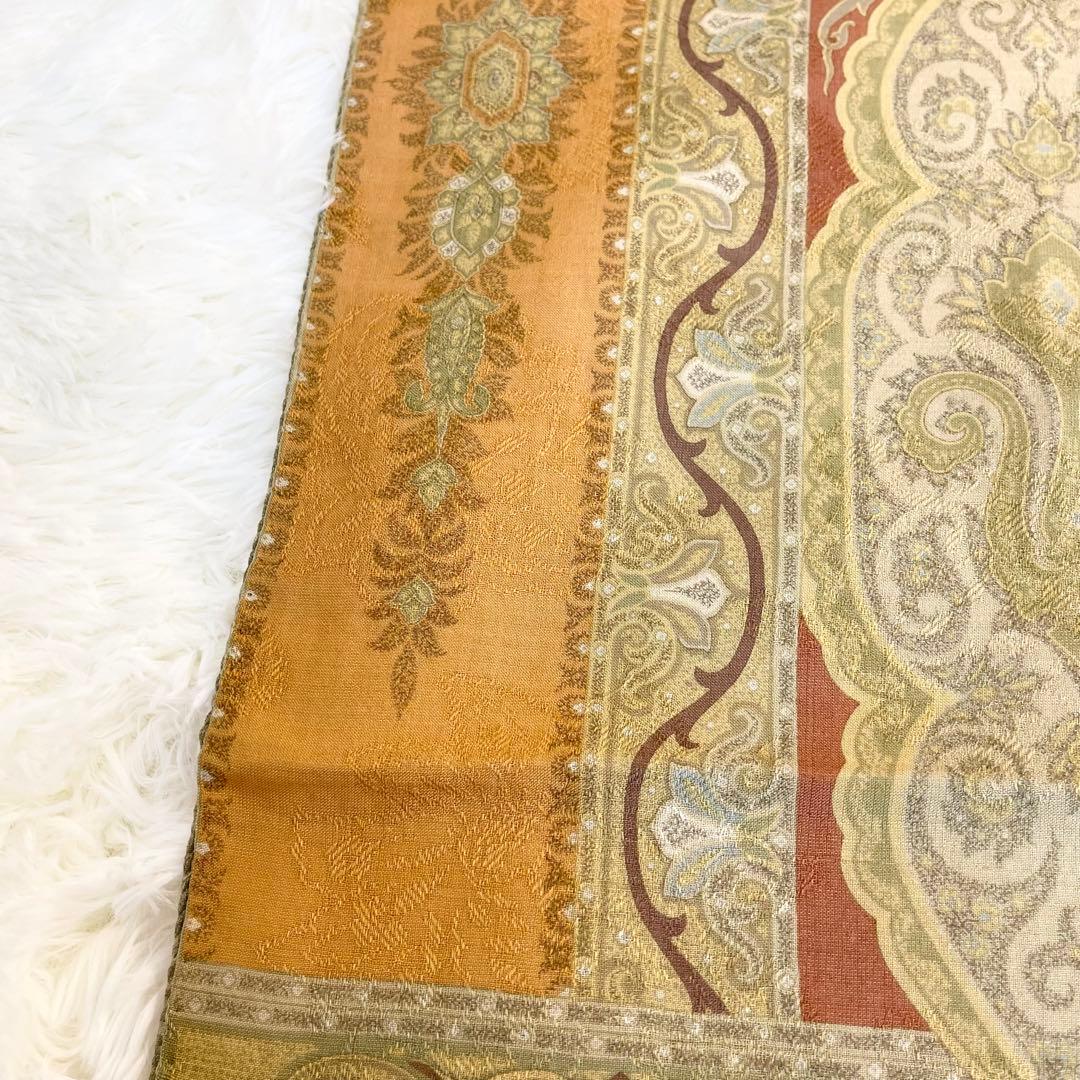 【美品】ETRO エトロ ストール ショール シルク混