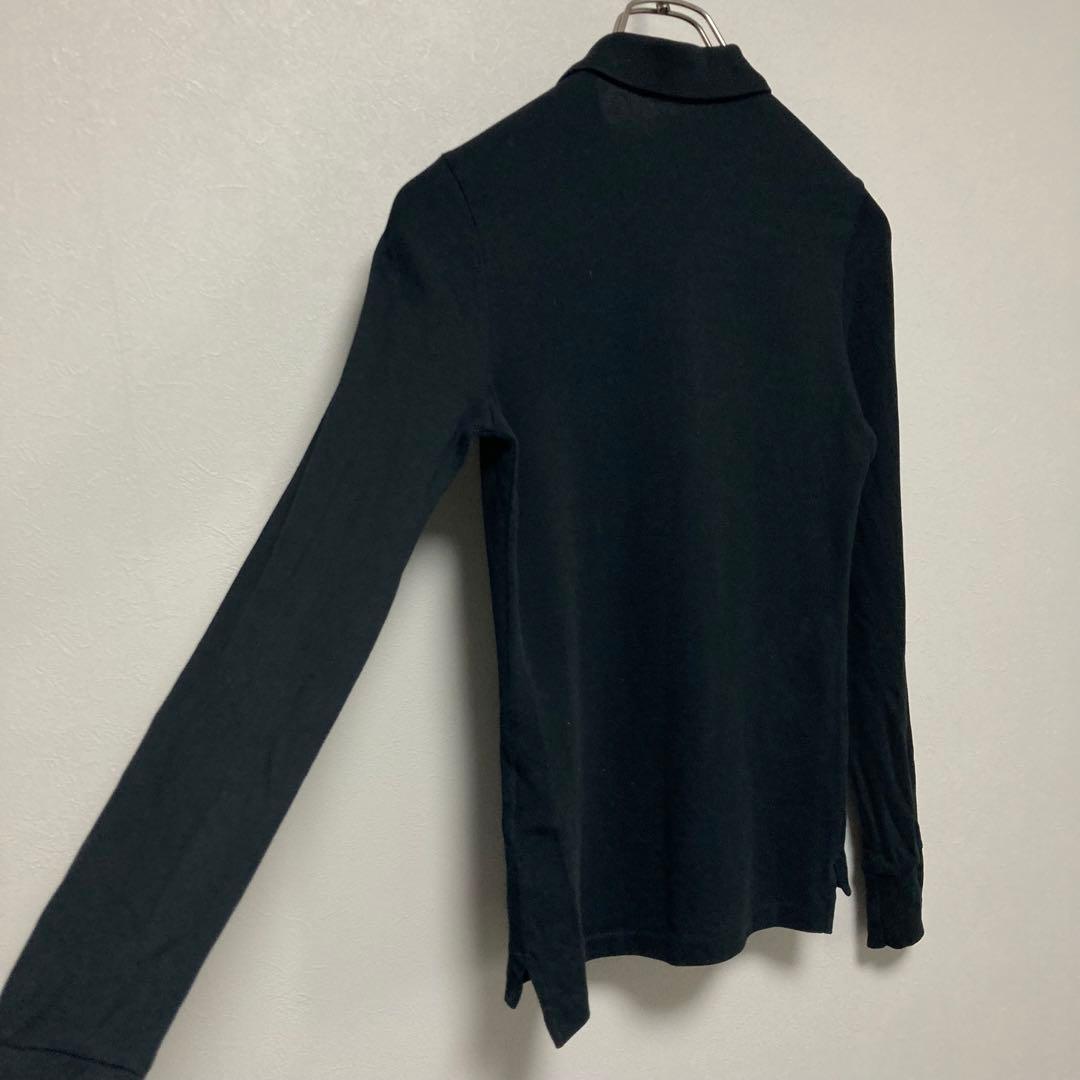 POLO RALPH LAUREN ラルフローレン 長袖ポロシャツ 黒金 ゴルフ