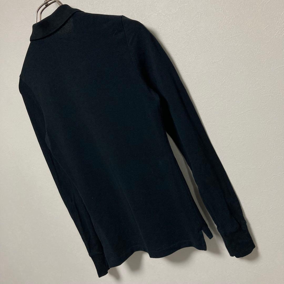 POLO RALPH LAUREN ラルフローレン 長袖ポロシャツ 黒金 ゴルフ