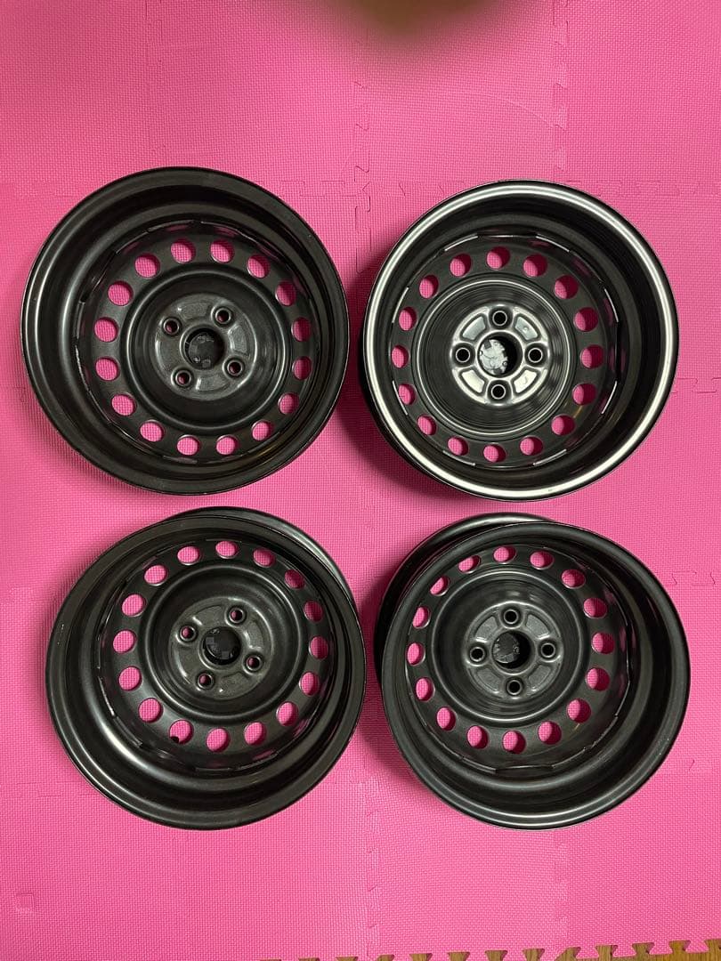 14インチ スチールホイール セットA