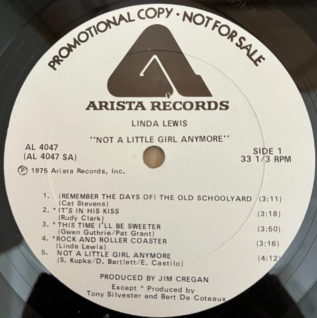 洋楽 LP Linda Lewis Not A Little Girl Anymore