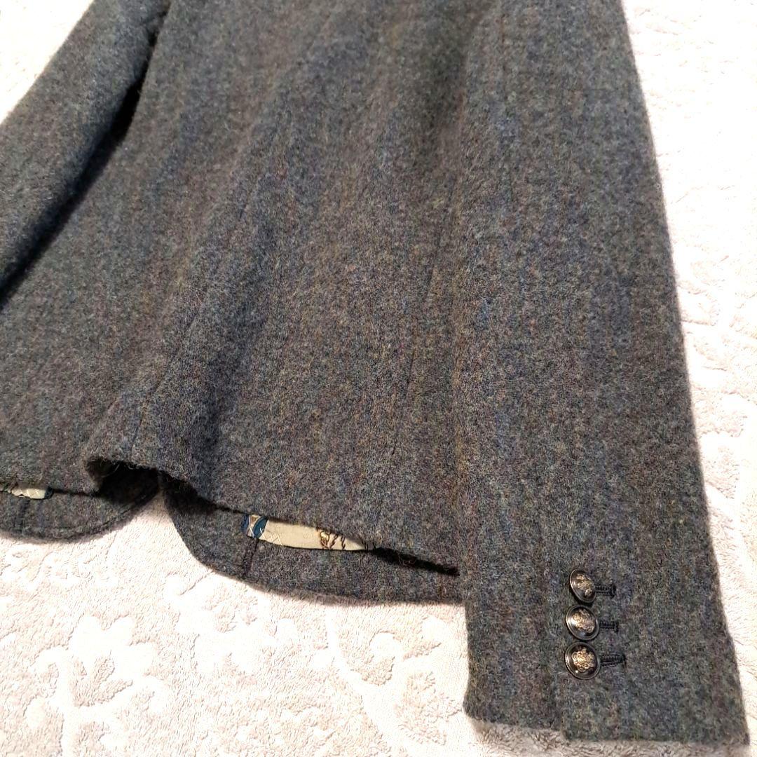 [美品]Lois CRAYON グレーミックステーラードジャケットM