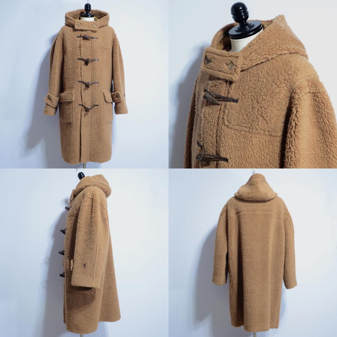 超極上品 オールドイングランド ベビーキャメル ボア ダッフルコート 50