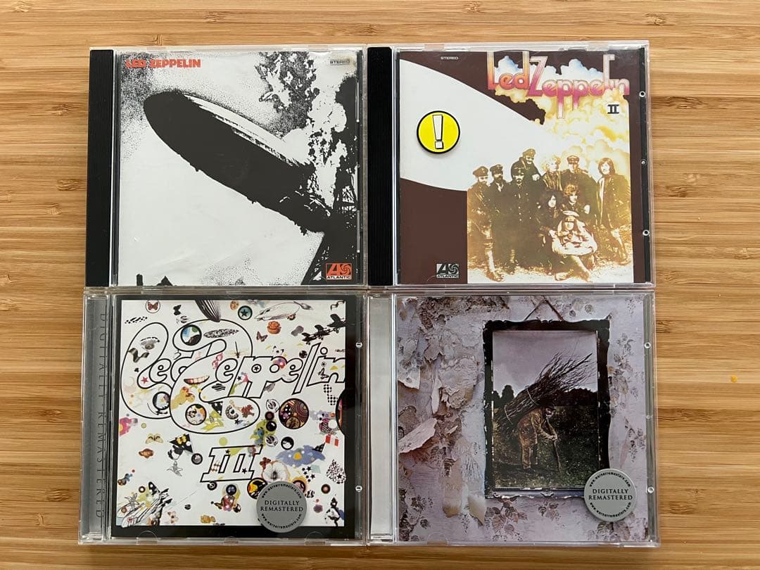 Led Zeppelin コンプリートCDとソロ数枚