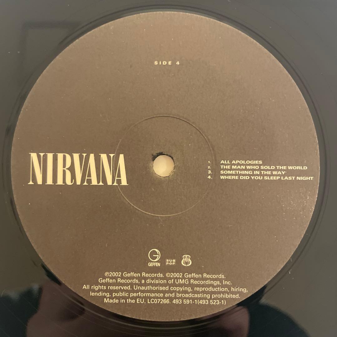 Nirvana Best LP アナログ レコード　ニルヴァーナ