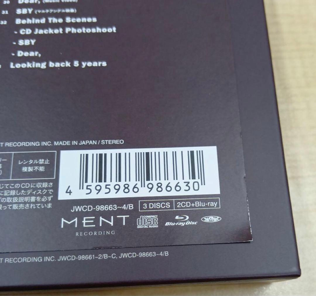 ❶ Man THE BEST 2020-2025 Blu-ray 3形態