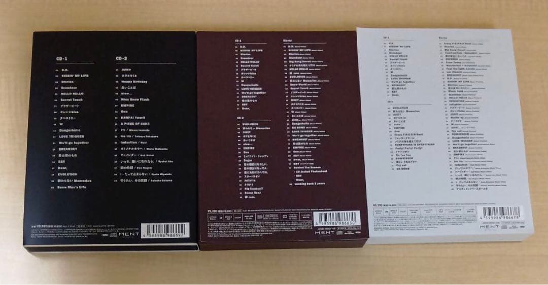 ❶ Man THE BEST 2020-2025 Blu-ray 3形態