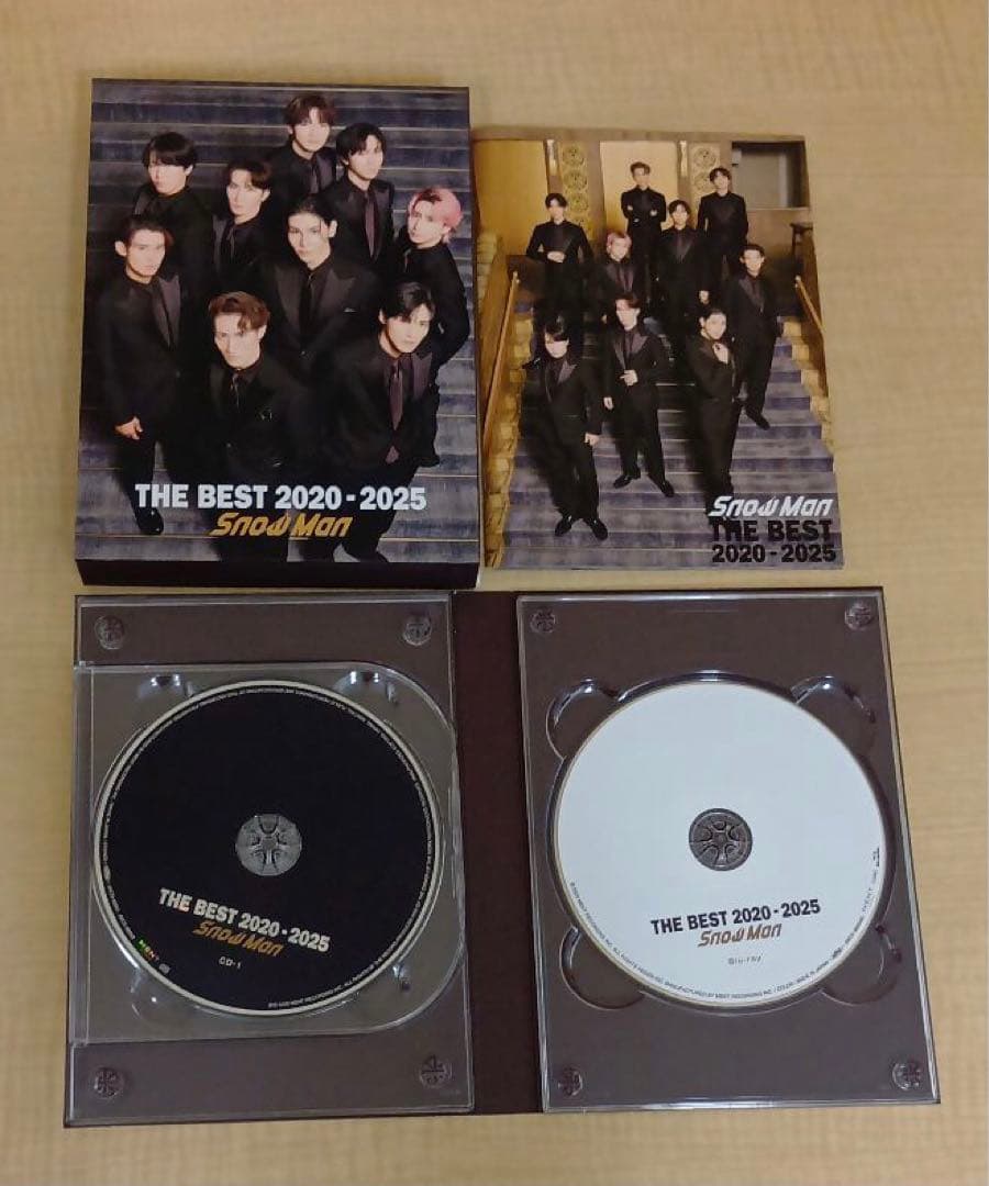 ❶ Man THE BEST 2020-2025 Blu-ray 3形態