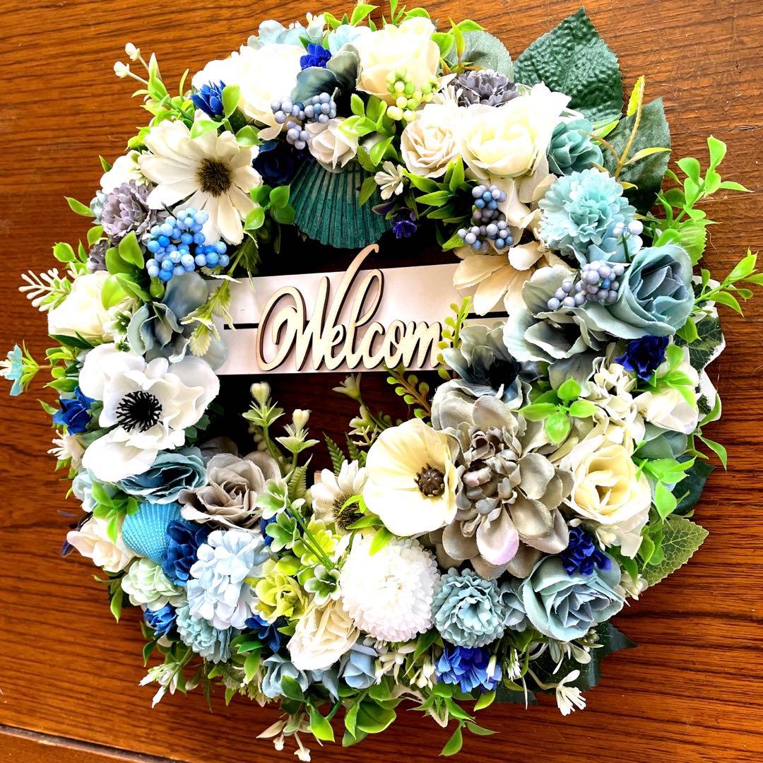 カラフル「WELCOME」リース‼️節々様確認用❣️2点セット❣️