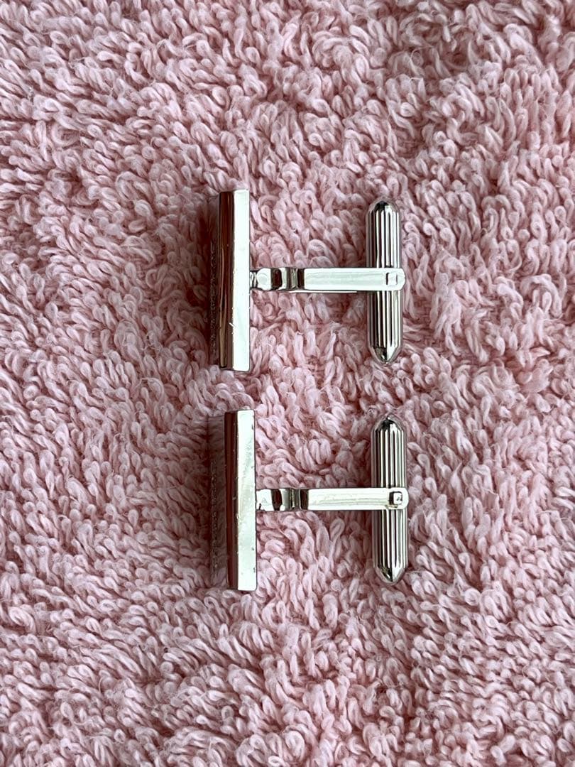 BURBERRY カフス＆ネクタイピン セット シルバー 高級アクセ