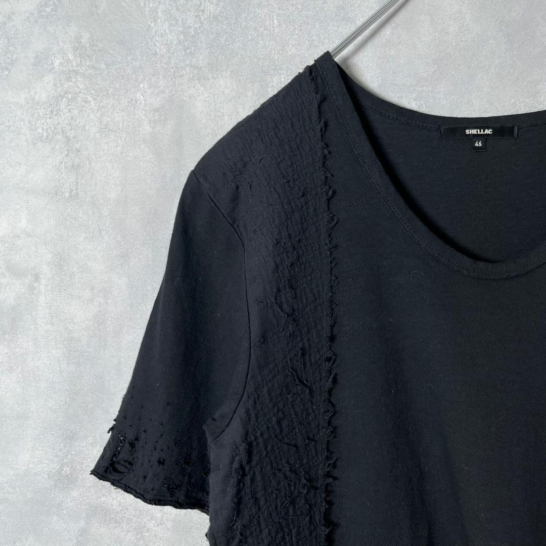 00s アーカイブ SHELLAC ダメージ タタキ デザインTee N889
