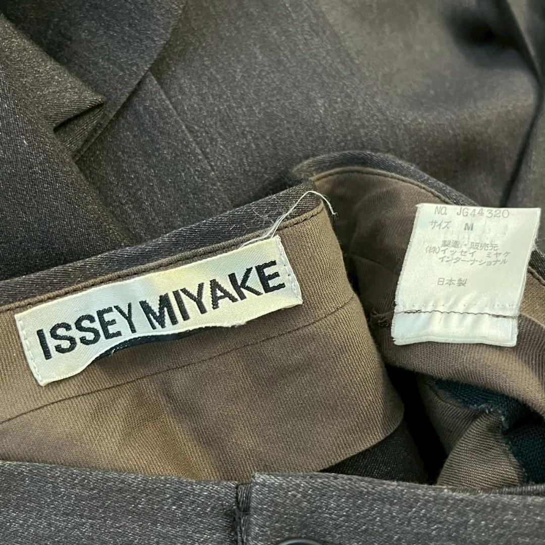 希少 90s ISSEY MIYAKE マオカラー セットアップ N741