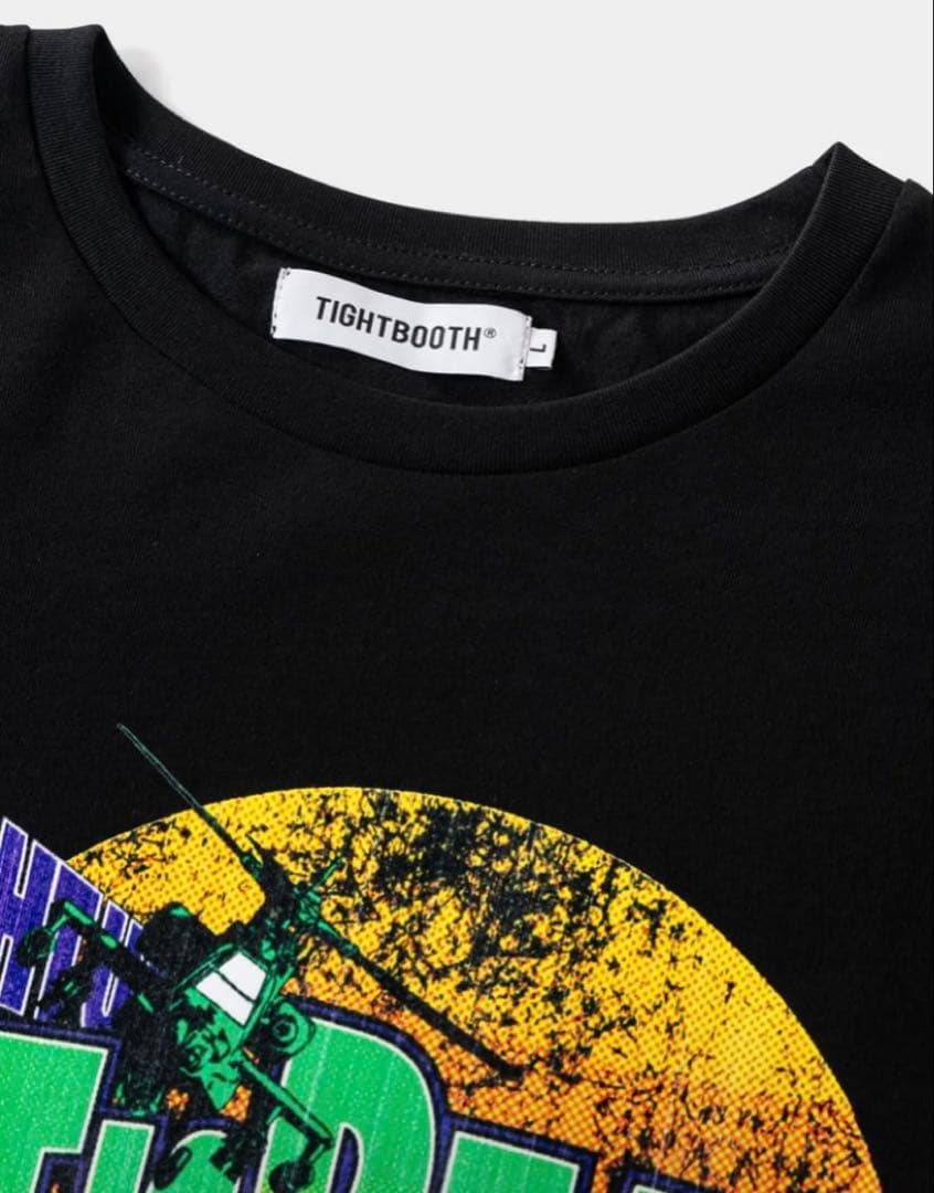 トップス TIGHTBOOTH AH_TB64 S/S T-SHIRT XL Black