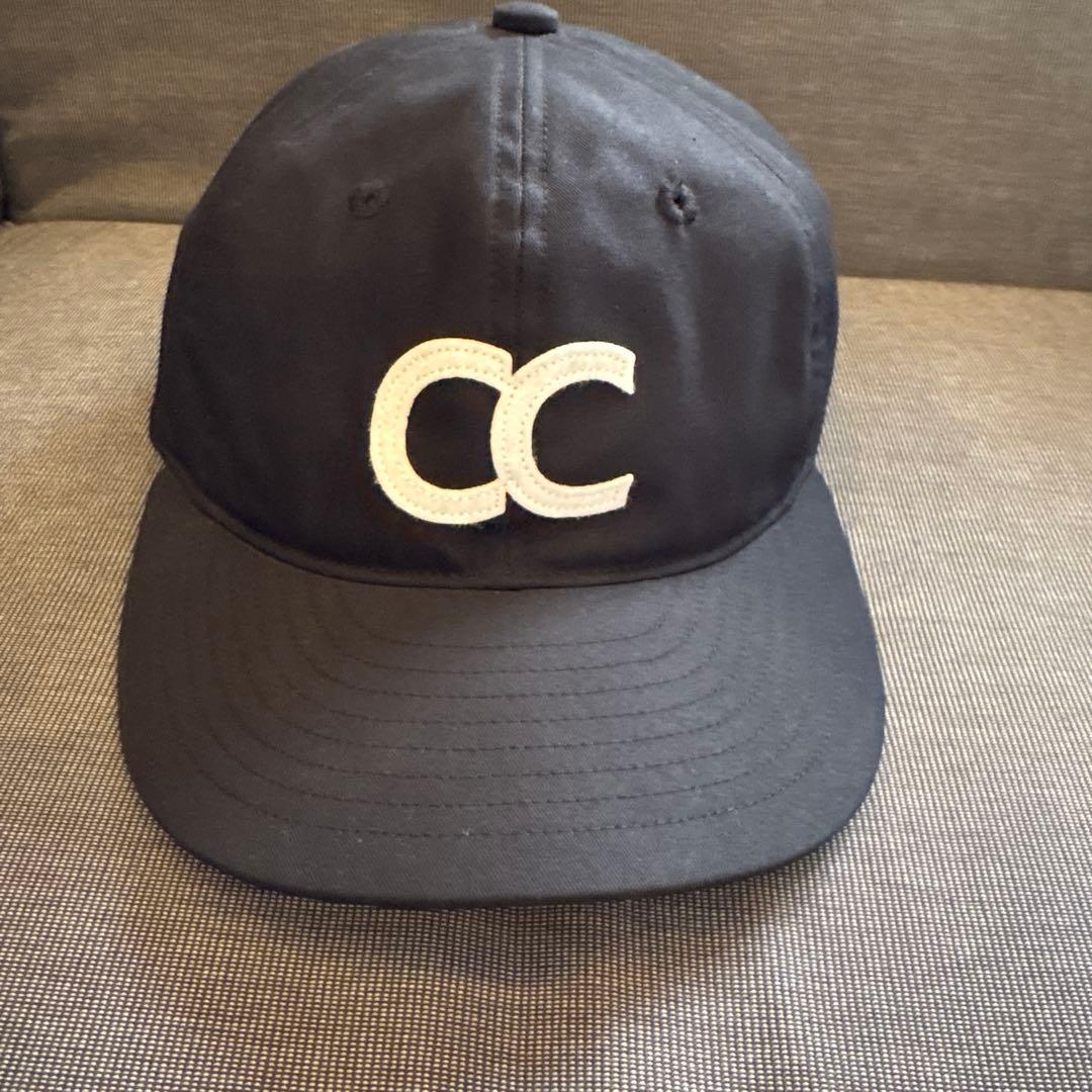 帽子 CC FELT LOGO 6 PANEL CAP ~BLACK