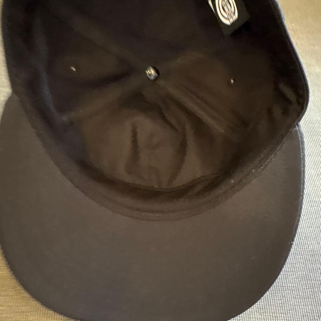 帽子 CC FELT LOGO 6 PANEL CAP ~BLACK