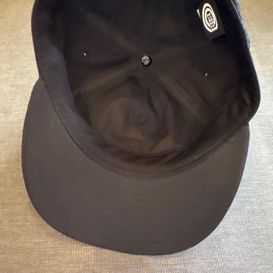 帽子 CC FELT LOGO 6 PANEL CAP ~BLACK