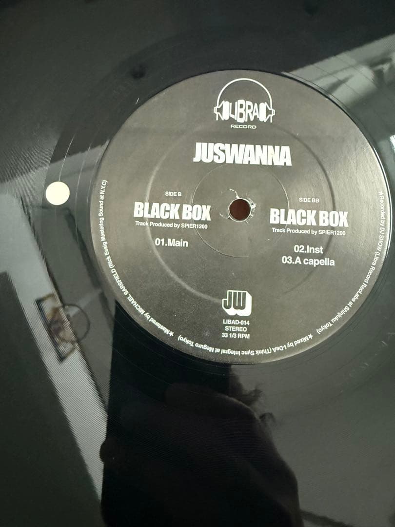 BLACK BOX JUSWANNA レコード
