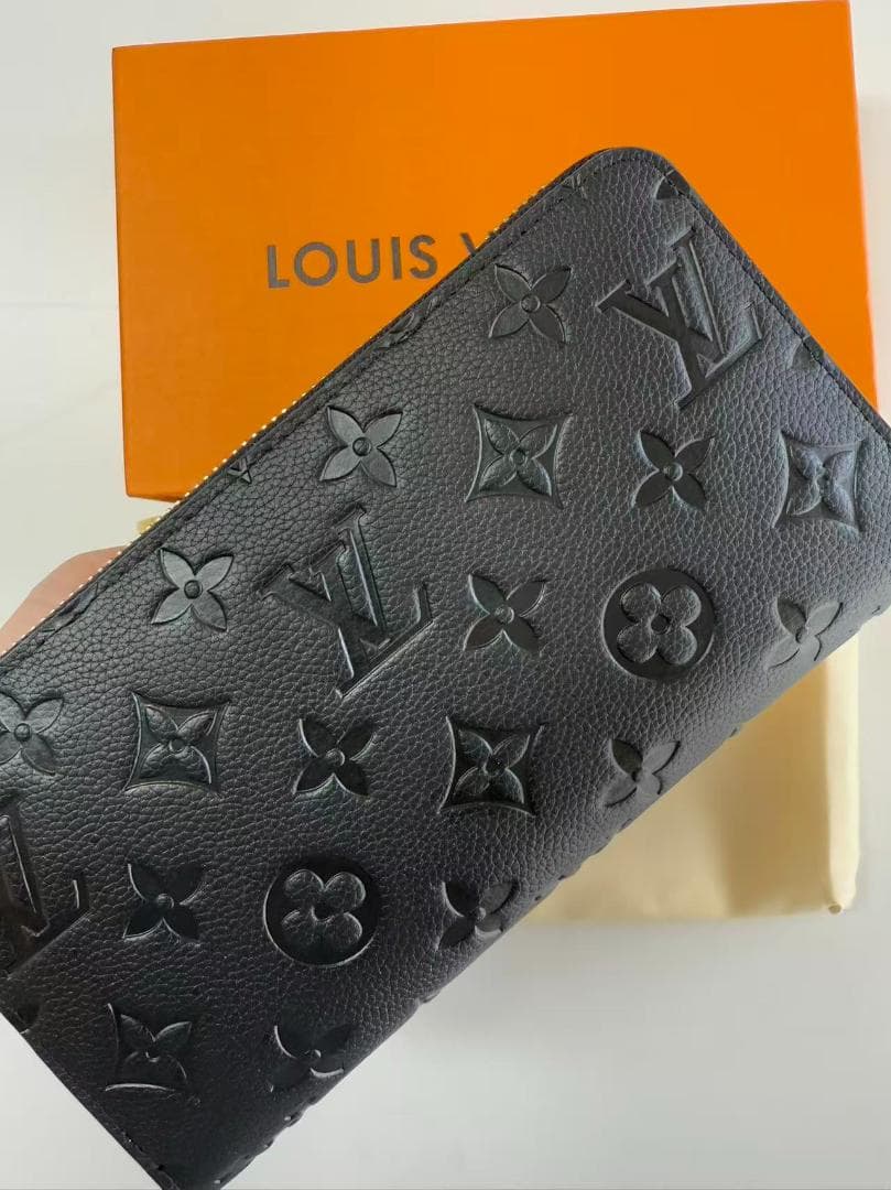 ✨Louis Vuitton ブラック 長財布