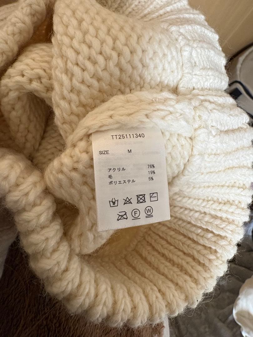 【新品】The Toe ニットトップス