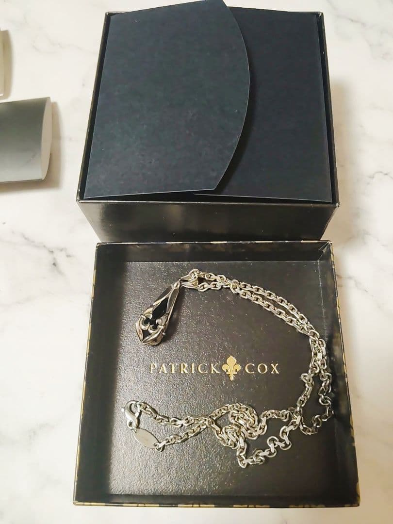 【極美品・箱・保証書付き】PATRICK COX 925S シルバーネックレス