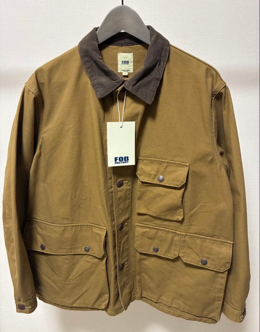 新品FOB FACTORY ダックハンティングジャケット　Mサイズ