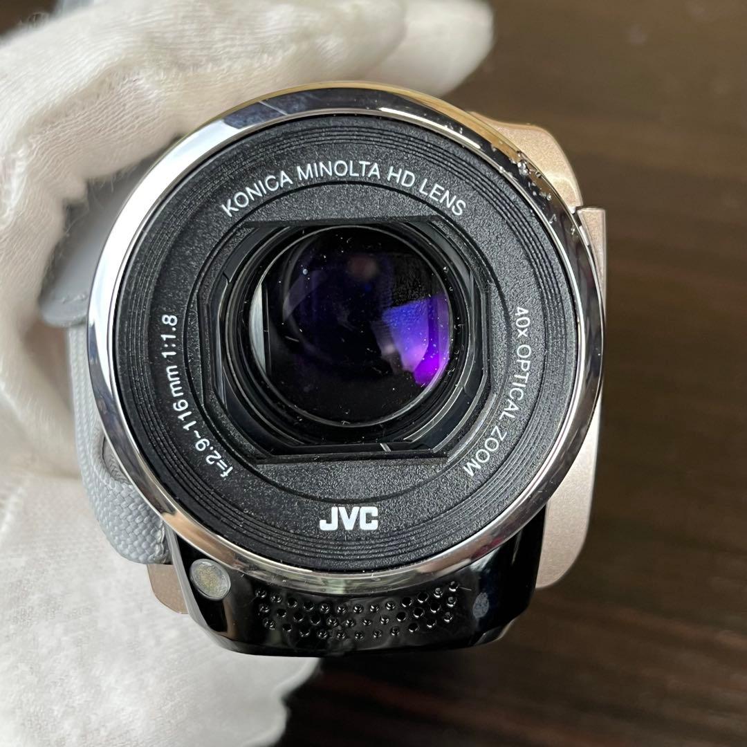 【匿名発送】JVC Everio フルHD ビデオカメラ　GZ-E265-N