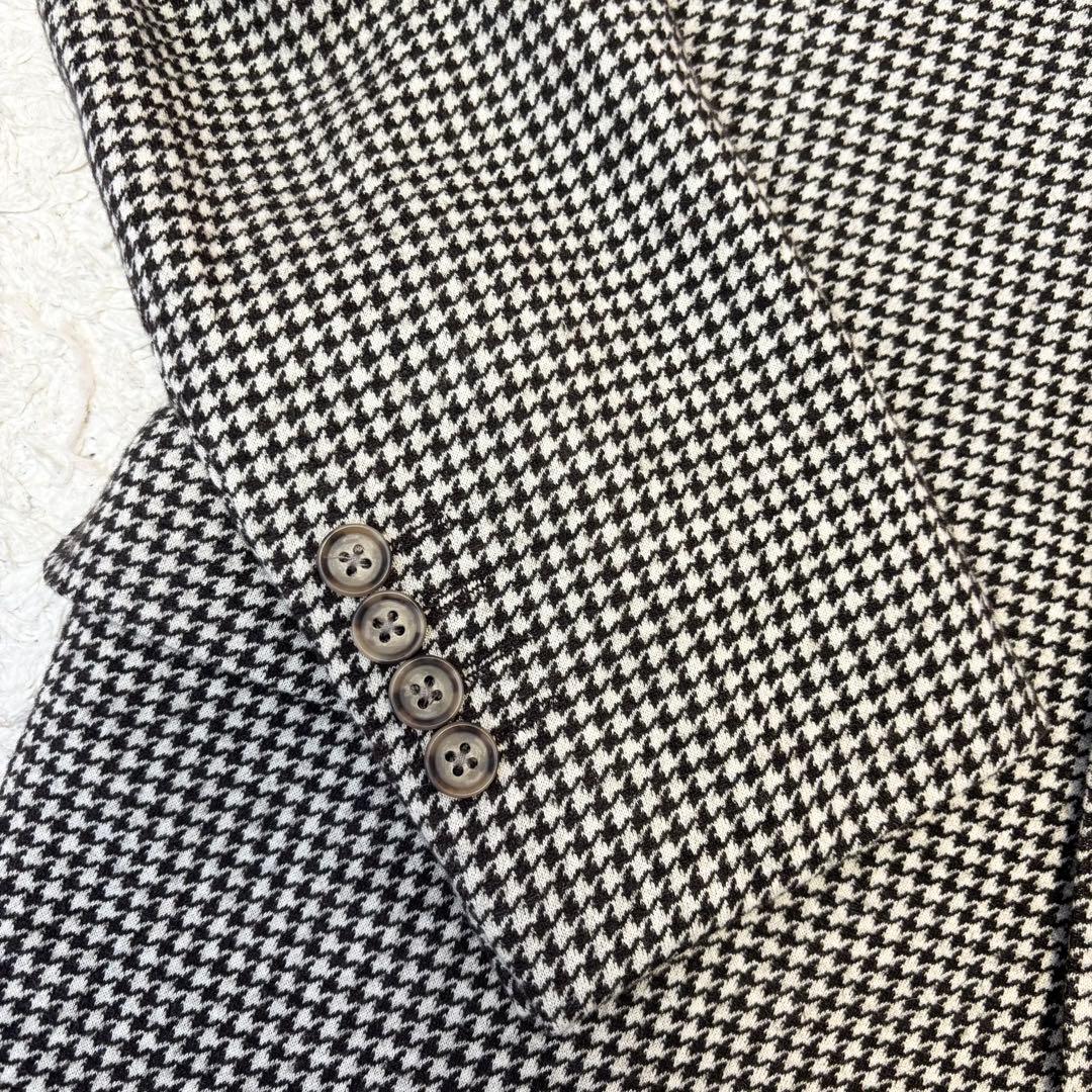 美品✨ブルックスブラザーズ1818ミラノ千鳥格子ジャケット40S Lイタリア製春