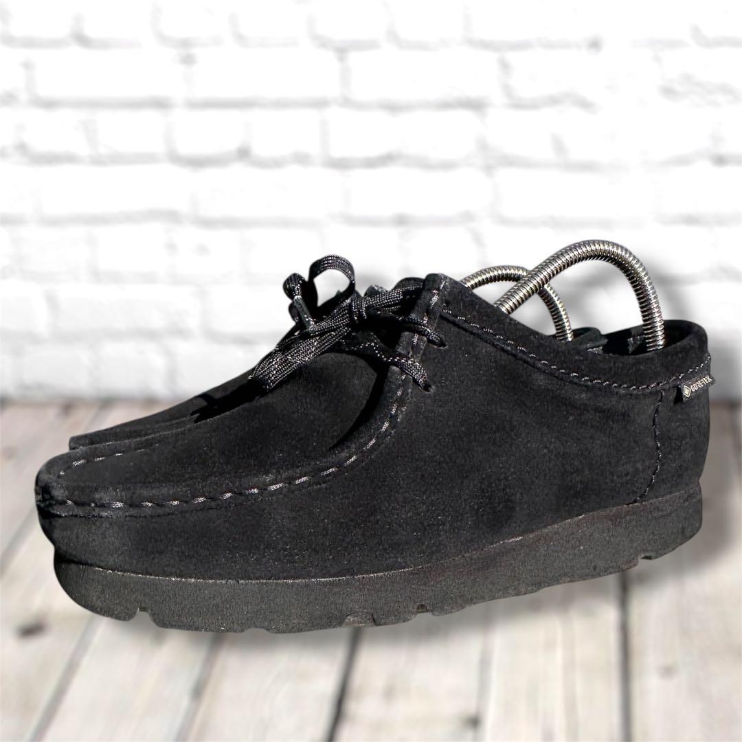 涼*リ様 Clarks クラークス　ワラビー　GORE-TEX ブラック　スウェ