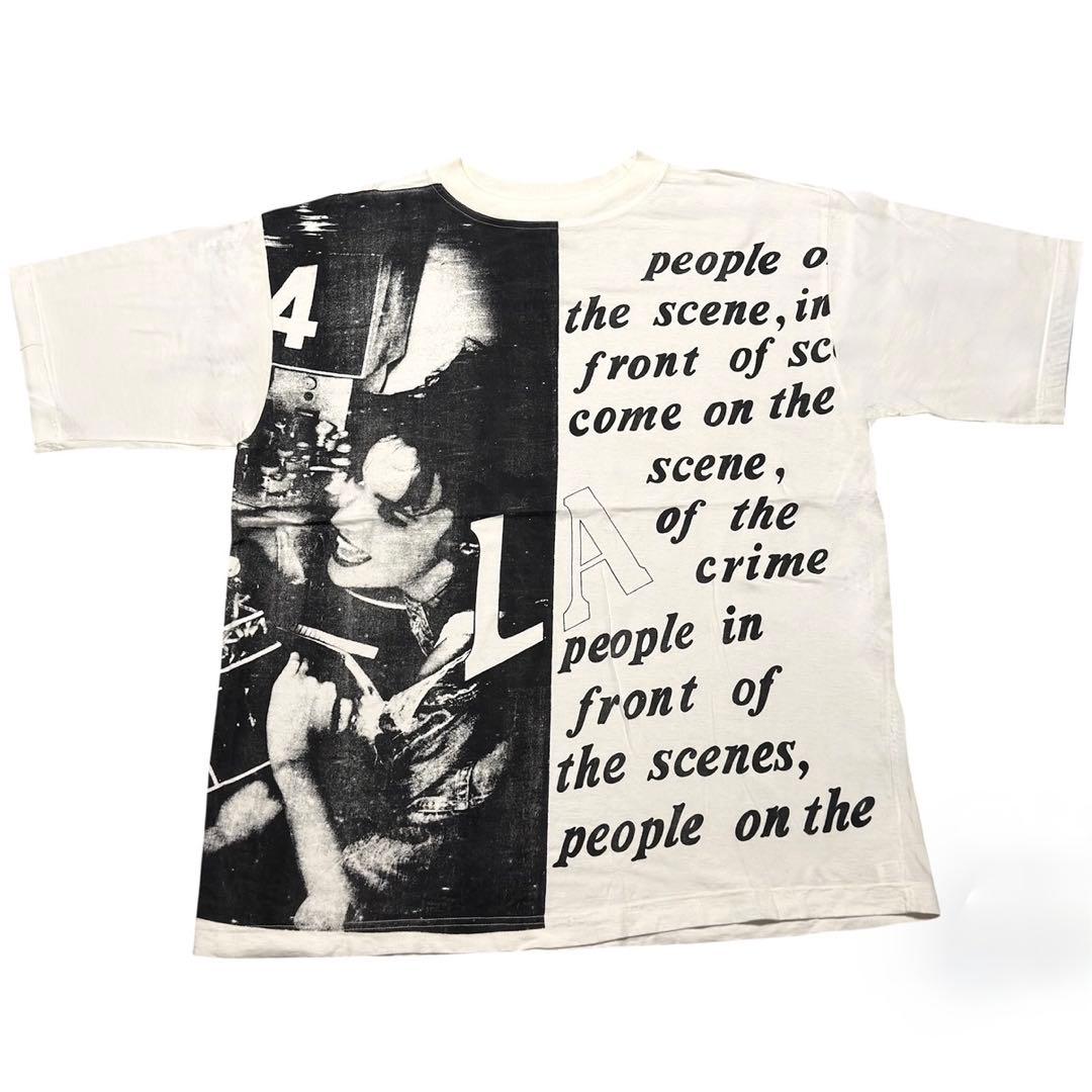 90s激レアANDLOフォトアートヴィンテージTシャツ アートブルースウェーバー