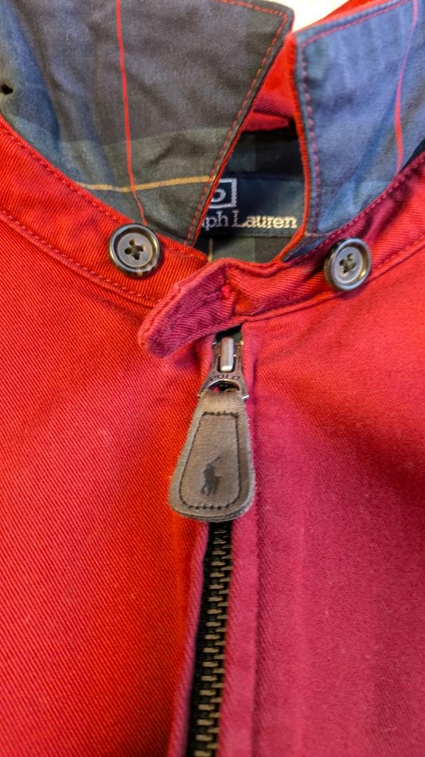 POLO RALPH LAUREN スイングトップ ブルゾン 赤